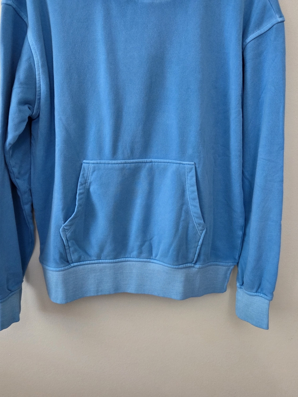 Zenana Soft Fleece Pigment Dyed Kangaroo Pocket Hoodie-Size Small - Picture 2 of 10